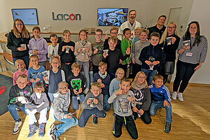 Grundschule Schwabhausen zu Gast bei Lacon am Kids Day